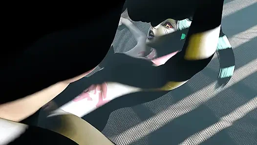 Извращаюсь с Rebecca Cyberpunk Edgerunners пародия