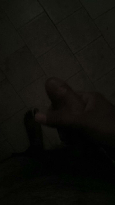 Just rubbing my dick