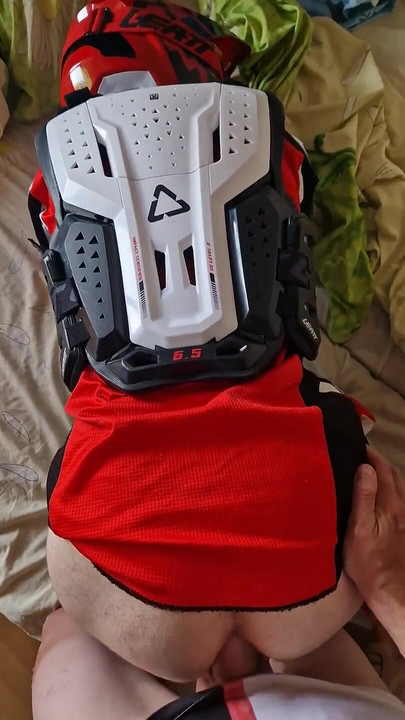 Guy Fucks Another Guy in Mxgear