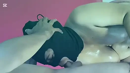 Beautiful GF Gives Extreme Deepthroat Before Anal Penetration