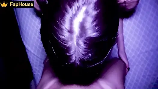 Lonely stepdaddy fucks stepdaughter while she goes about her business