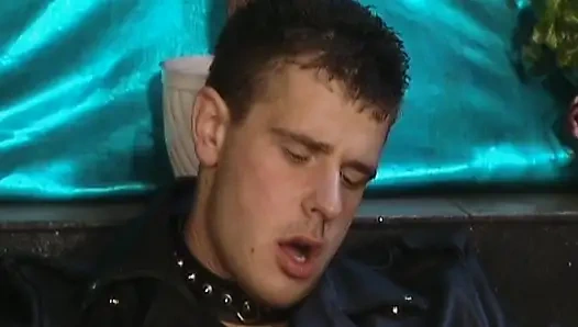 Attractive German dolls enjoying hot fisting and anal orgy at the pool table