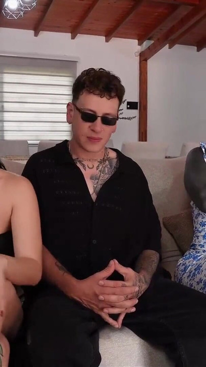 Threesome with my friend's VERGON GUARD - LaRola | Clip 1