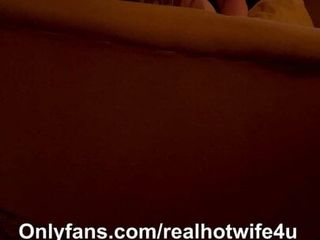 Husband cums while watching wife fuck bull in the theater