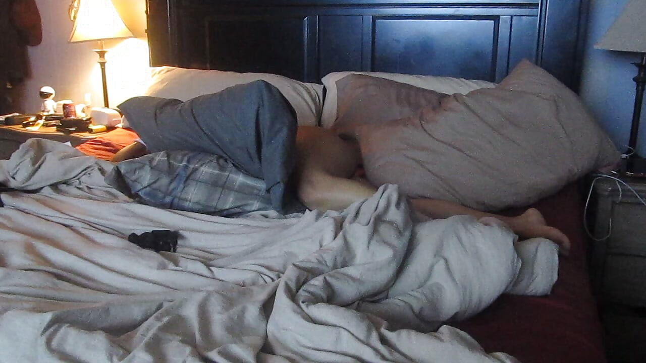 PUSSY LICKING AND  SOLO PILLOW ORGASMS