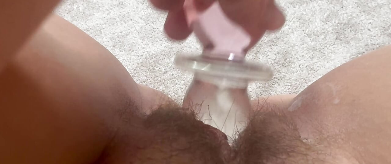 Cum play with my new toy