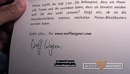 Sublisa: Ateşli tatlı götlü ve amcıklı bir Alman genç kız! WolfWagner