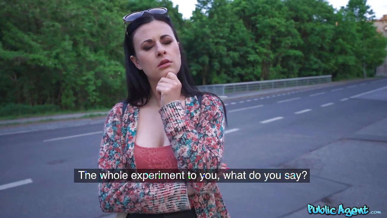 Public Agent - Dark-haired Beauty Billie Star Sucks Dick for Cash