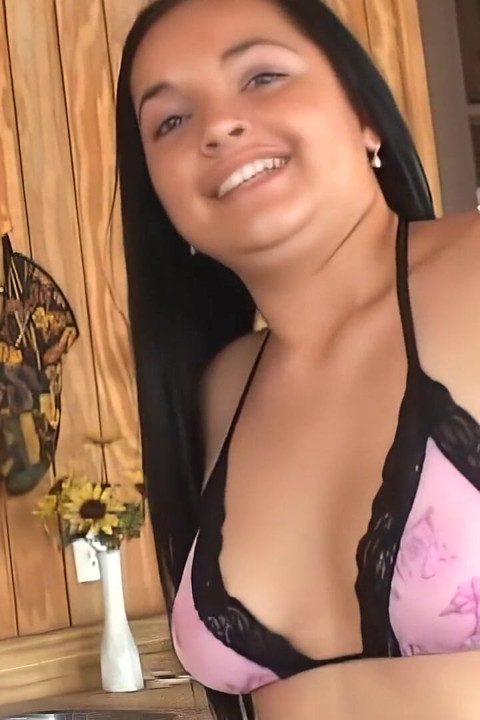 19 Yo Brunette Auditions to Be Porn and Is Double Teamed in MMF