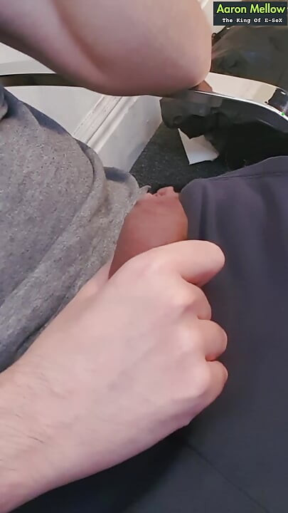 Dad moans while masturbating until he cums hard