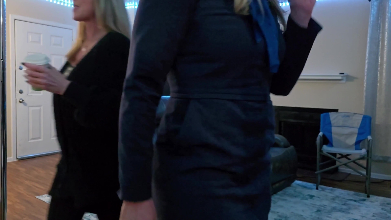 Flight Attendant MILF Wants Friend's Husband to Breed Her!