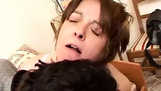 Hairy dirty wife loves to fuck at home with her Husband... italian secrets