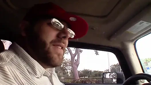 A big huge giant monster cock for a blonde crazy bitch