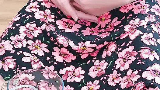 Enema pertama dengan perangkat enema otomatis baruku.