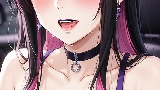 Первое свидание эмо-готическая девушка, инструкция по дрочке в припаркованном автомобиле соблазняет киску и кончает с тобой