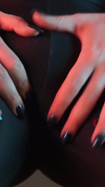Stunning moment from "Sweaty Blackmail"