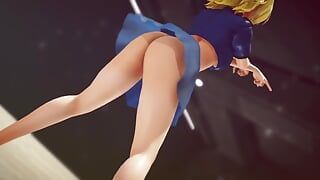 Mmd r-18 anime mädchen sexy tanzclip 278