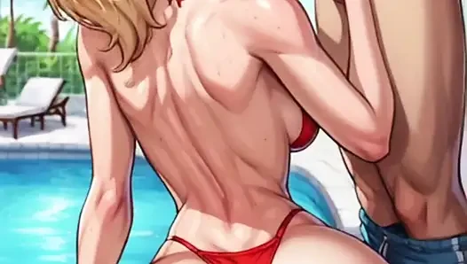 Anime Hentai - temanku sedih banget dan aku entot pantatku supaya aku bisa ngentot dia habis-habisan