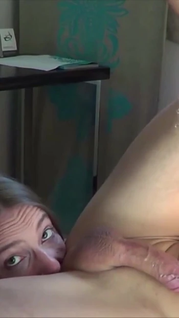Thrilling moment from "SKINNY SLAVE TEEN IN RIMMING FUCK DEEPTHROAT SWALLOW SESSION"