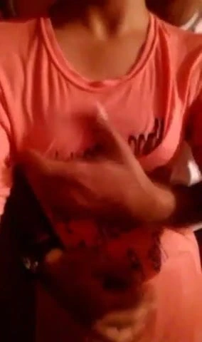 Home service time hot girl boobs preassing