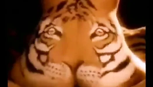 Feed the Tiger - cock eating tiger