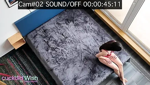 Safety Cam Caught Cheating Girlfriend Doing BDSM with BBC