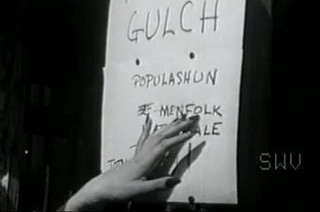 Vecchia ragazza della mucca da spettacolo di nichel degli anni &#39;50