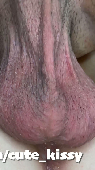 He thought that he pulled out, but he creampied her tight pussy! | Clip 2