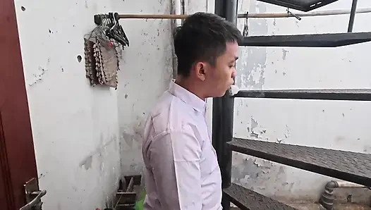 The stressed student got unexpected happiness from his teacher