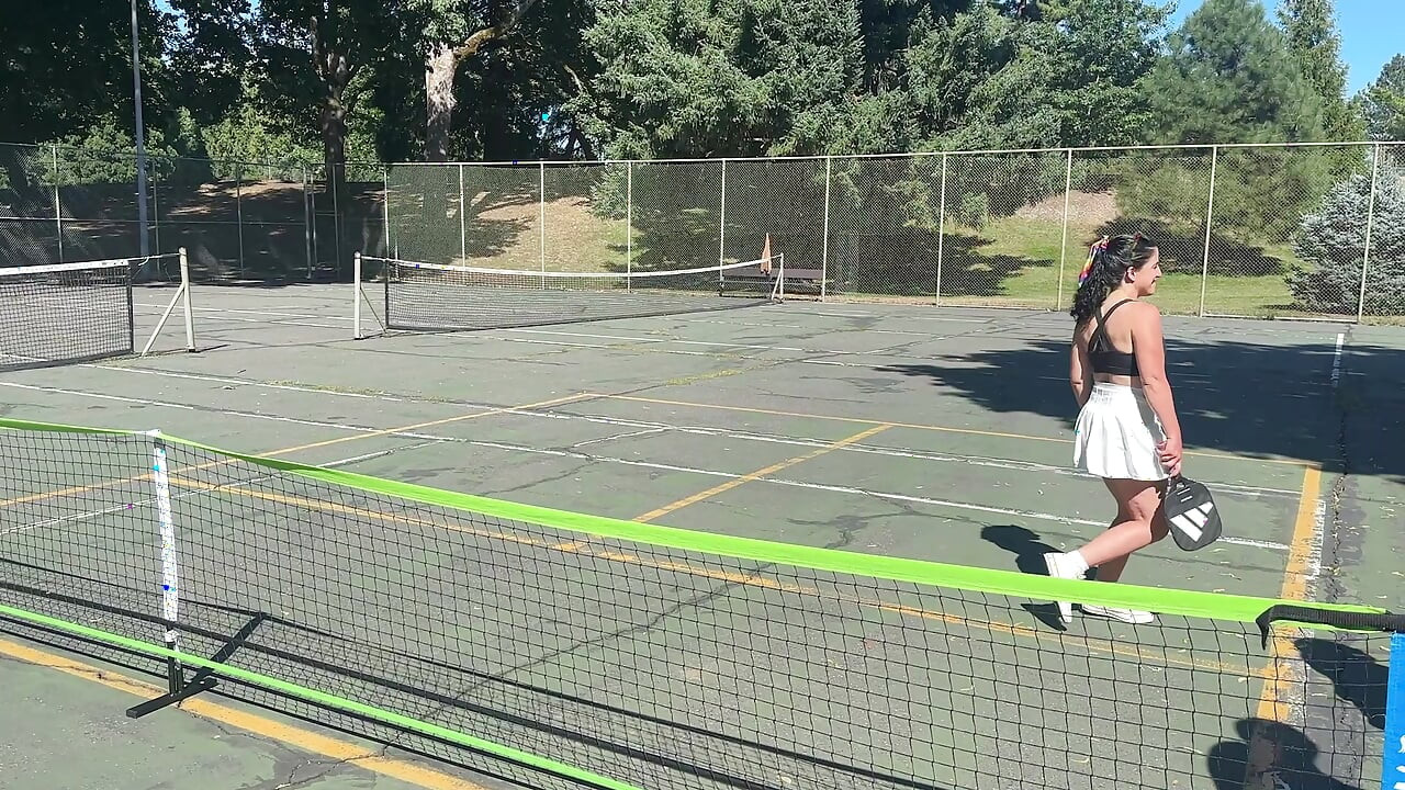 Pickleball Dinking Threesome With Coach - Cliff Media Productions