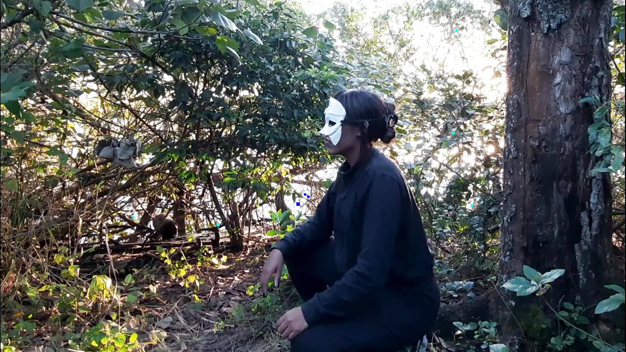 Wow, ella me llevó al bosque para comer mi culo