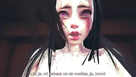 Nezuko Demon версия - 3D полная анимация Demon Slayer