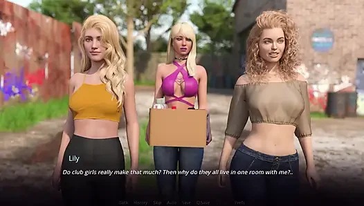 Gameplay lengkap - transformasi pelacur desa, bagian 11