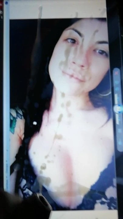 Cumshot tribute for sweet girl