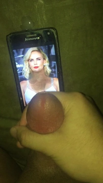 Cum On Charlize Theron Gorgeous Face
