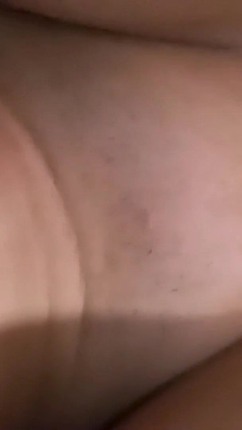 Captivating moment from ""Oh god I want it there" my girlfriend tells me while I fuck her"