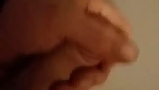 Stroking my big ginger cock