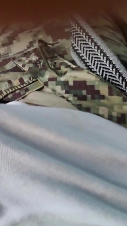 Key moment from "Coming from the army he touched my huge bulge and I masturbated in my underwear"