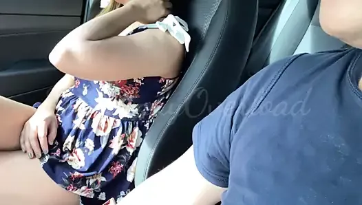 Pinay slut gets fucked inside her client’s car