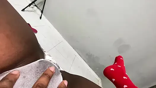 Brutal masturbation of a soaked slut who won't stop moaning