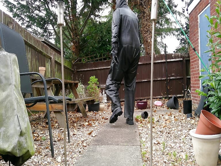 Leather Gimp Suit