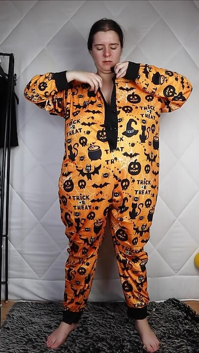 Az új halloweeni pizsamám a Sheintől