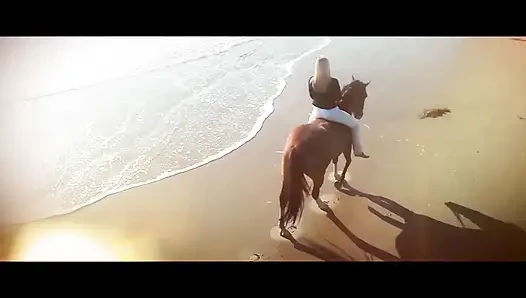 Blonde nasty girl loves to touch her pussy