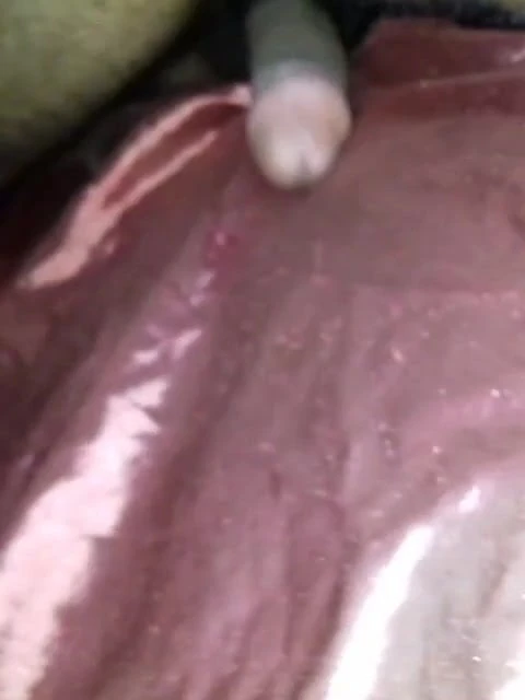 Cum on satin