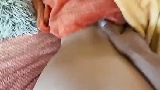 Bu annenin şimdiye kadarki en dağınık seansı! Birden fazla büyük döllemenin üstüne çıkarken yataktan düşüyorum