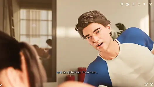 3D Lovers Lose Control With Heated Sex & Wet Explosive Finish - Gameplay