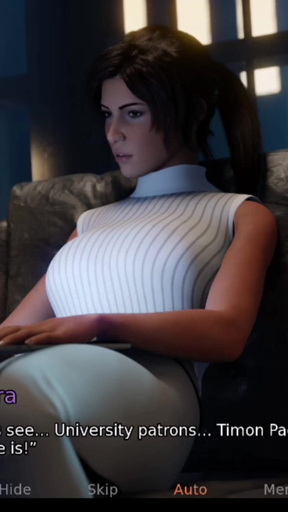 Aventura de Croft # 1 - Lara não para de pensar na lésbica
