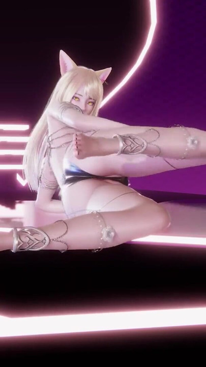 Mmd ahri ateşli erotik dans league of legends hentai sansürsüz 4k 60 fps | Klip 3
