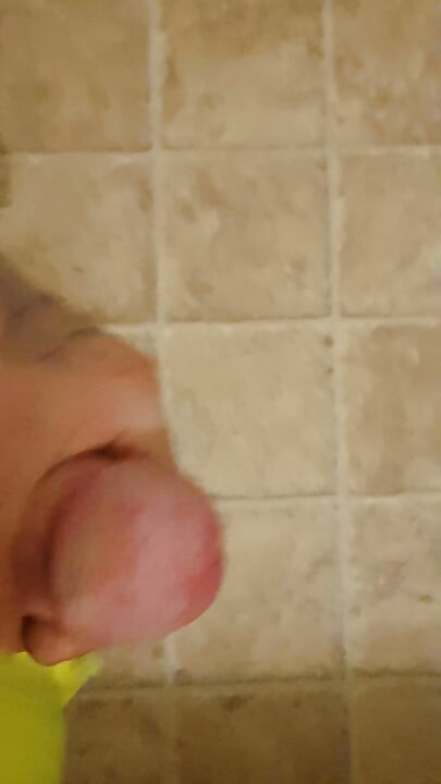 Cumming on the Toilet