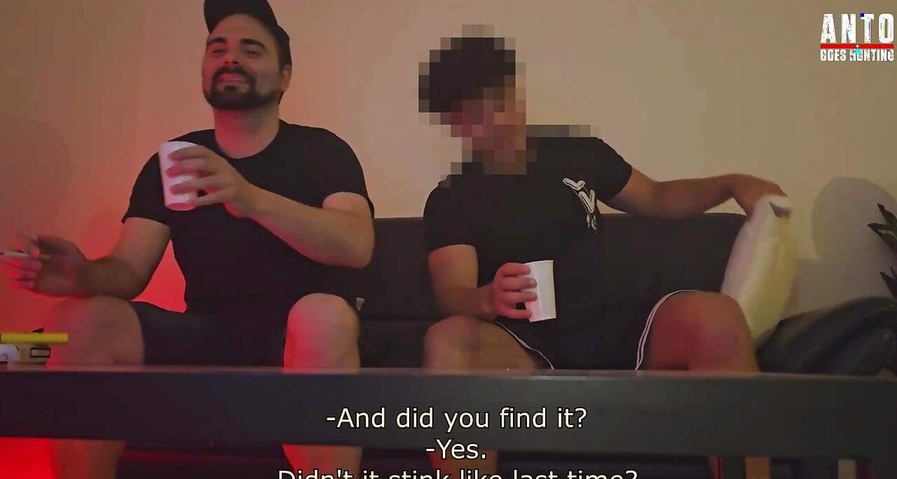 Big Dick Straight Turkish Friend First Time Sucking a Dick After Mutual Handjob While Watching Porn